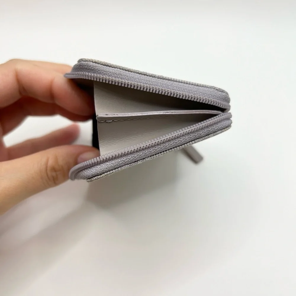 Gucci coin case with box in light lavender